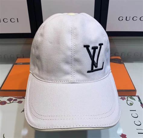 louis vuitton denim baseball cap